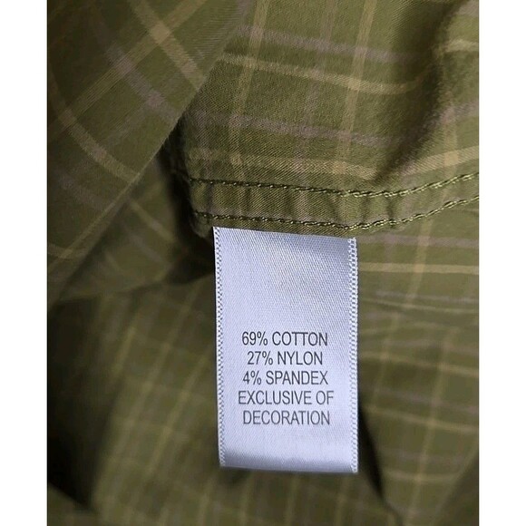 Duluth Untucked Trading Co Alaskan Hardgear, Mens XL Green Plaid Standard Fit - Picture 8 of 8